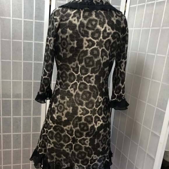 Méchant, Woman, Coat Casual, Perfect In Fall, size S,animal print pattern.! - Picture 3 of 11